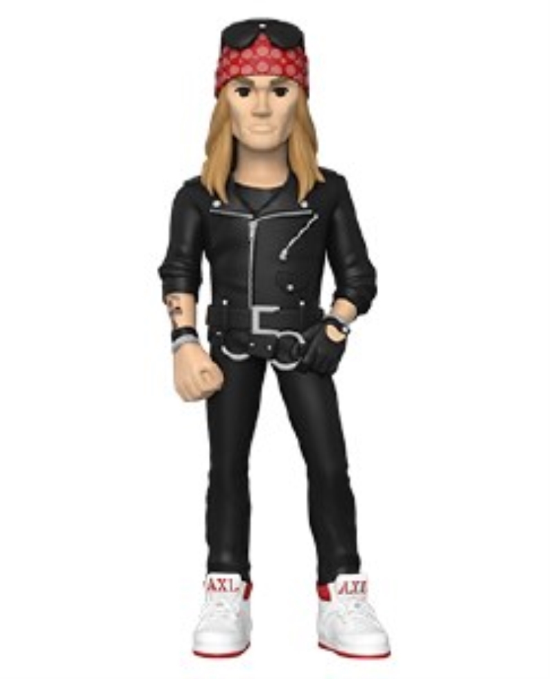 FUNKO ACTION FIGURES FUNKOPOP VINYL GOLD5 GUNS N ROSES AXL ROSE W/ FUNKO ACTION FIGURES FUNKOPOP VINYL GOLD5 GUNS N ROSES AXL ROSE W/